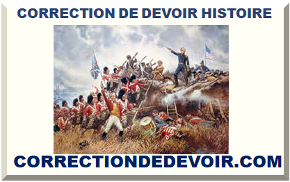 CORRECTION DE DEVOIR HISTOIRE